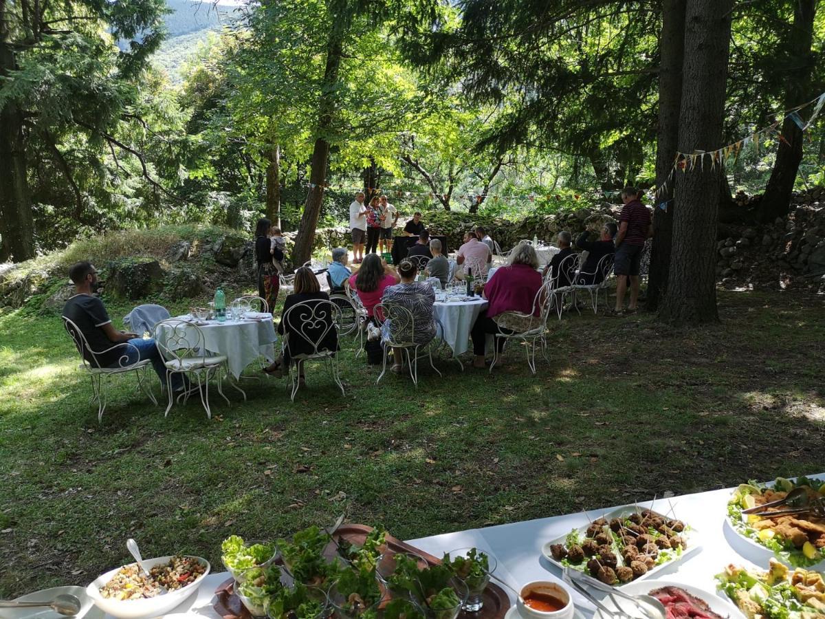 Logis Hotel-Restaurant Le Tanargue Valgorge Eksteriør bilde